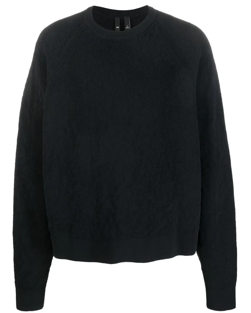 Y-3 Klassisches Sweatshirt Schwarz