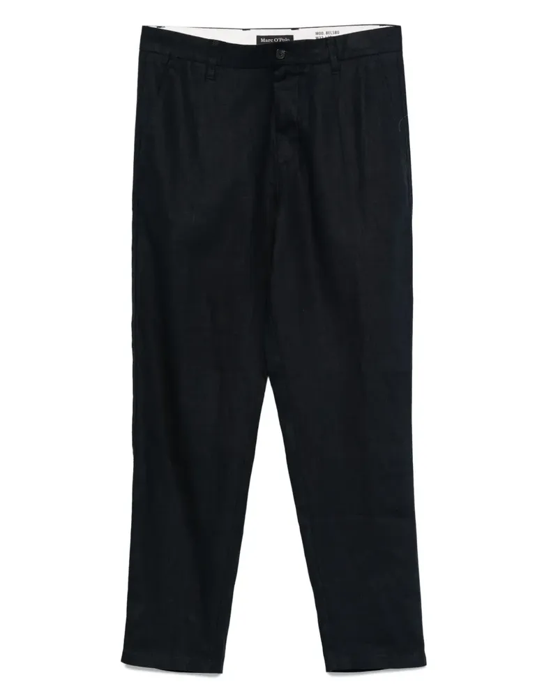 Marc O'Polo Hose aus Leinen - Blau Blau