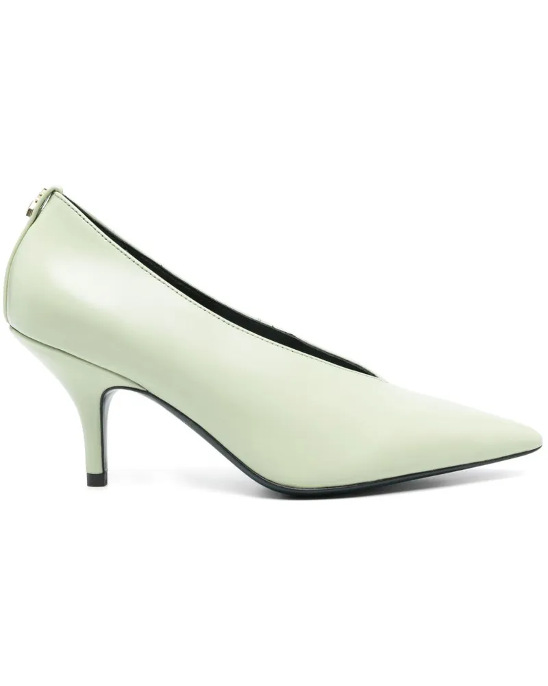 Patrizia Pepe Pumps aus Leder 70mm - Grün Grün