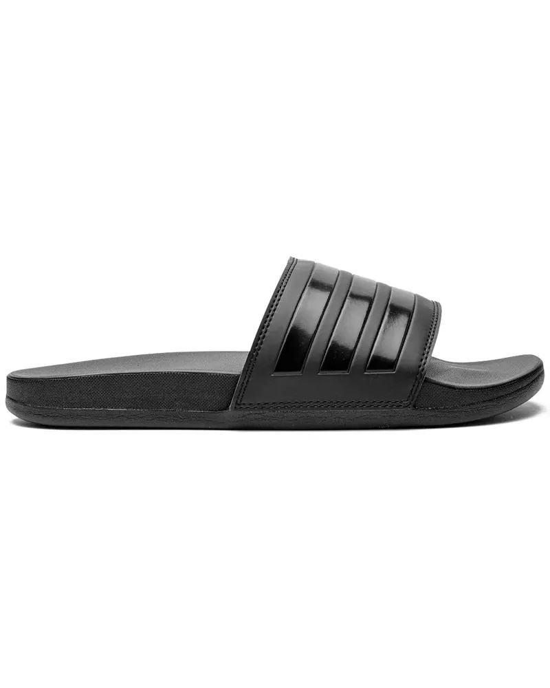 adidas Adilette Comfort Pantoletten - Schwarz Schwarz
