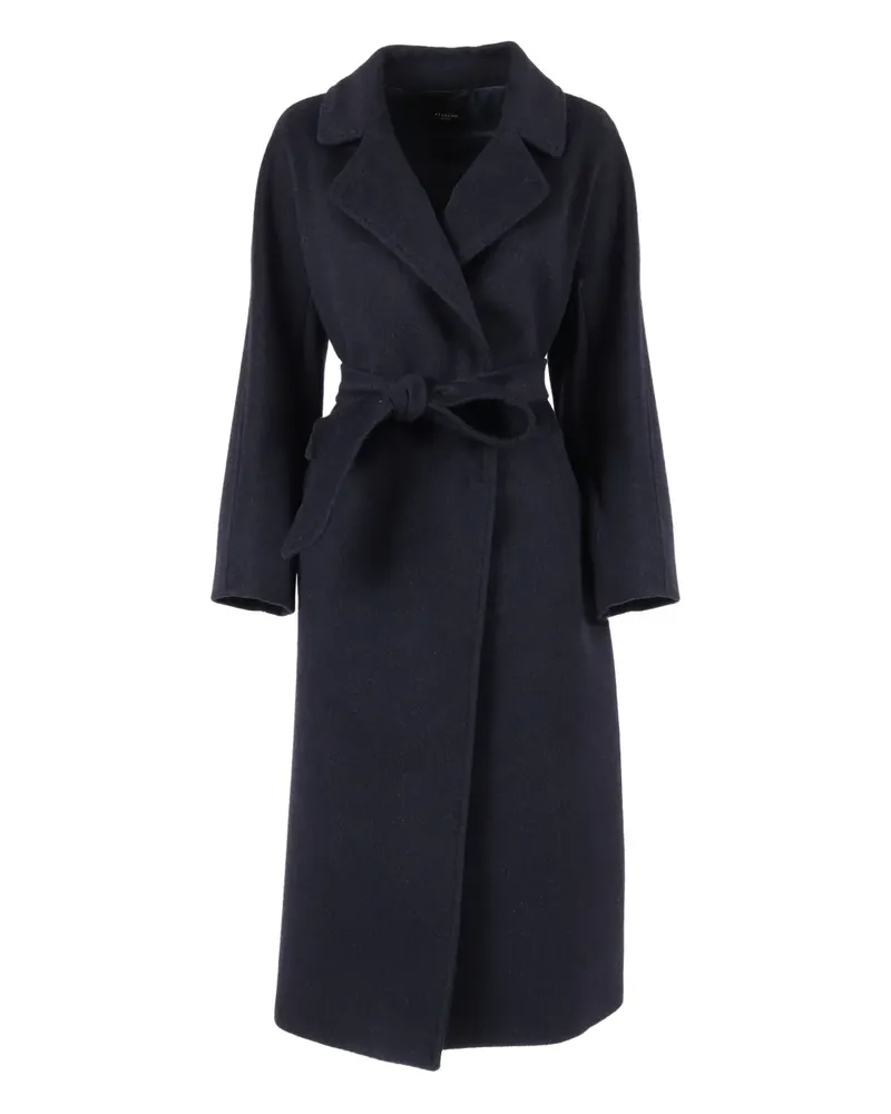 Max Mara Tempera belted coat - Blau Blau