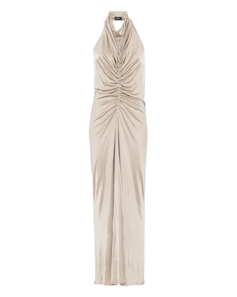ATLEIN Gerafftes Kleid - Nude Nude