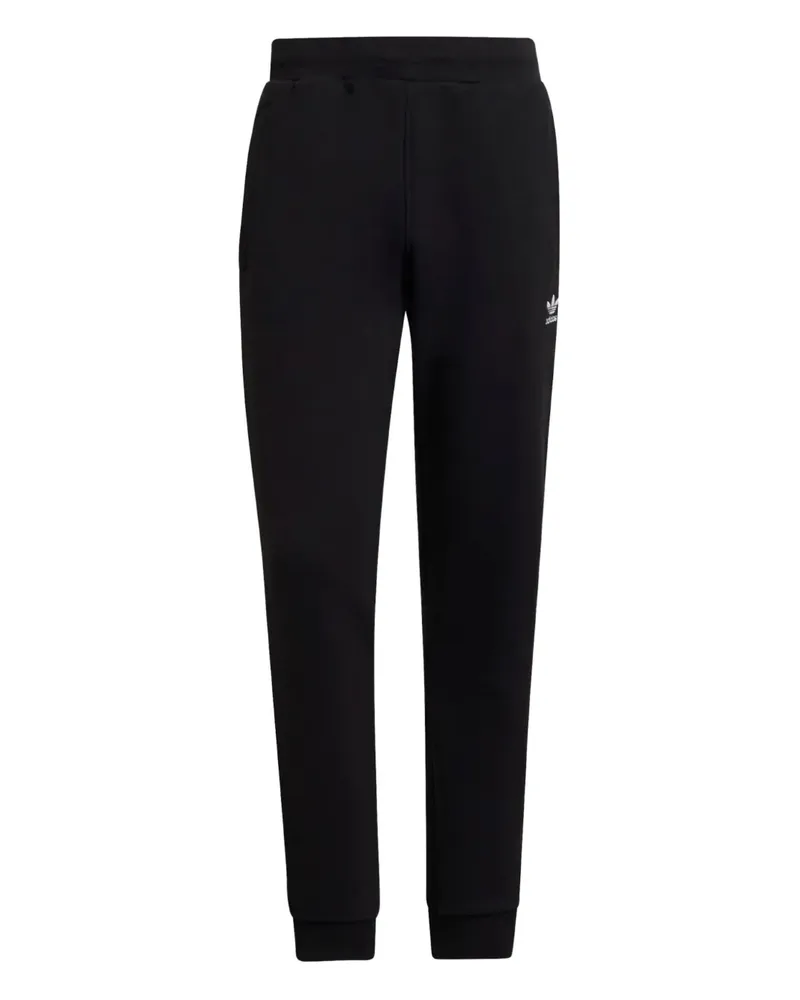 adidas Jogginghose mit Trefoil-Logo - Schwarz Schwarz