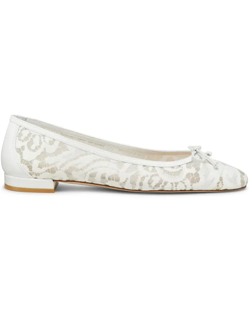 Stuart Weitzman Arabella Ballerinas - Weiß Weiß