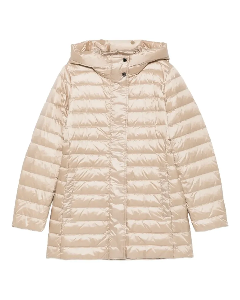 Woolrich quilted hooded coat - Nude Nude