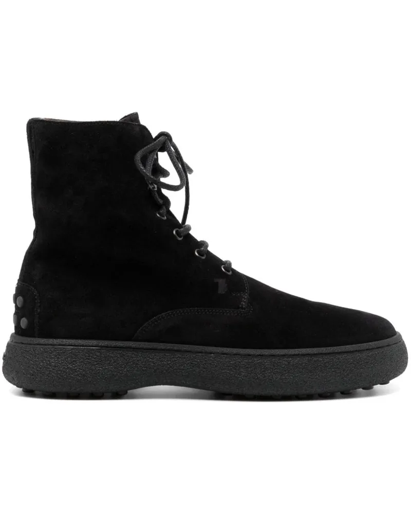 TOD'S W. G. Heritage Stiefeletten - Schwarz Schwarz