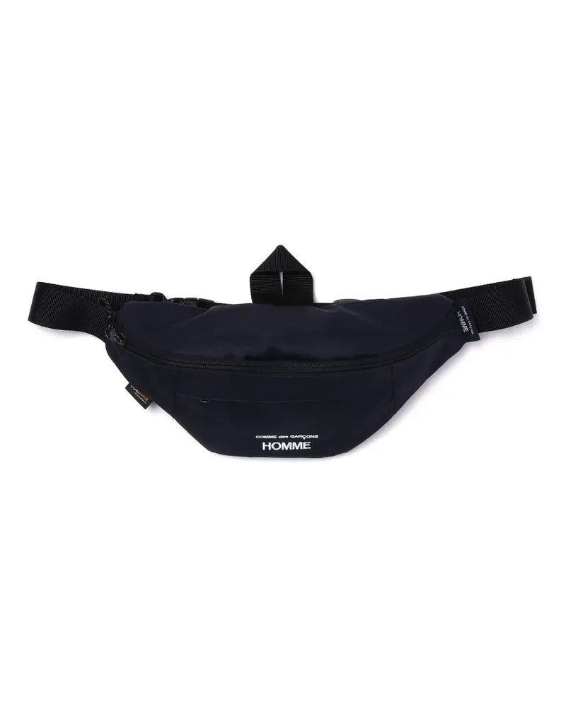Comme des Garçons Kuriertasche mit Logo-Print - Blau Blau