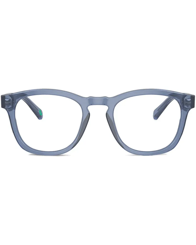 Ralph Lauren Brille mit eckigem Gestell - Blau Blau
