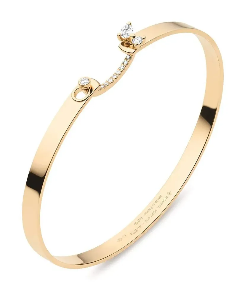 Nouvel Heritage 18kt Gelbgoldarmreif mit Diamanten Gold