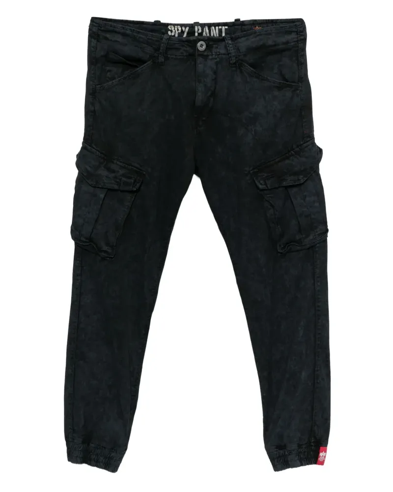 Alpha Industries Hose mit Tapered-Bein - Blau Blau