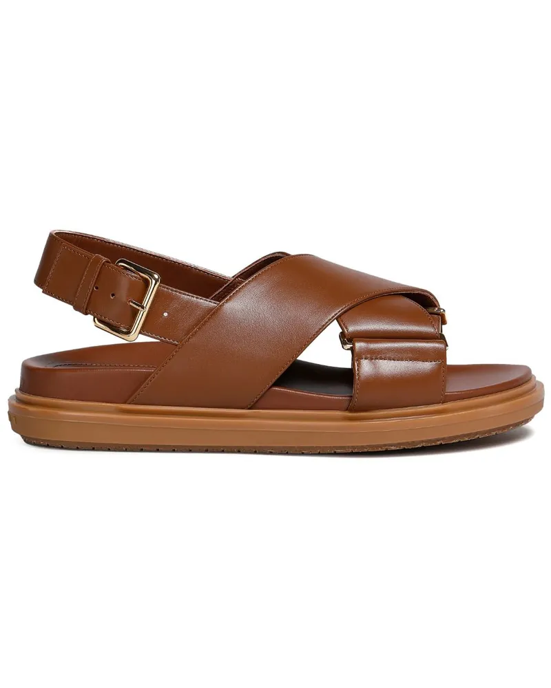 Marni Fussbet Sandalen - Braun Braun
