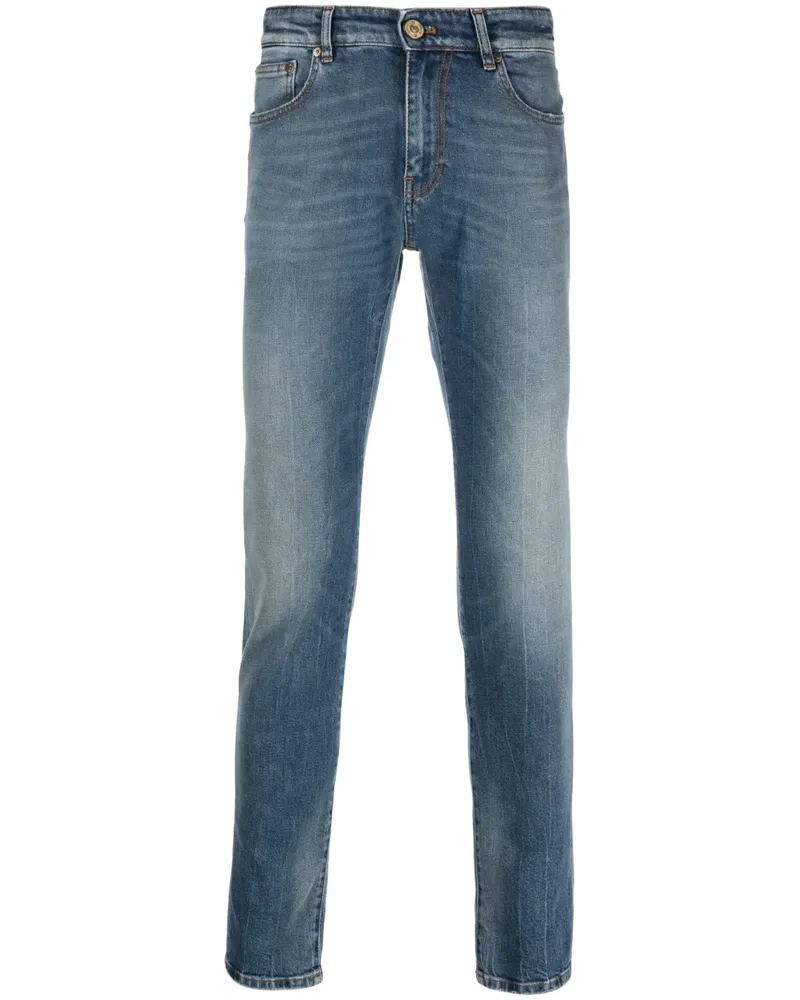 PT TORINO Halbhohe Skinny-Jeans - Blau Blau