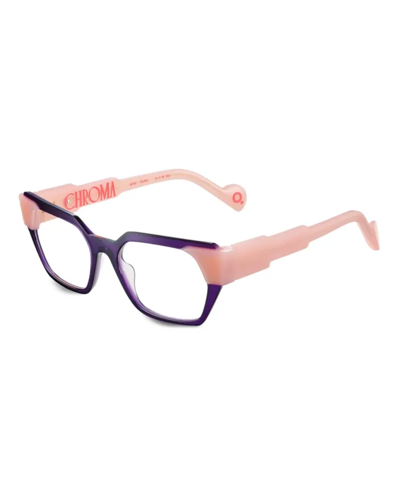Etnia Barcelona geometric-frames glasses - Violett Violett