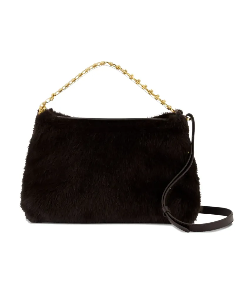 Vanessa Bruno Daily Chain GM Schultertasche - Braun Braun