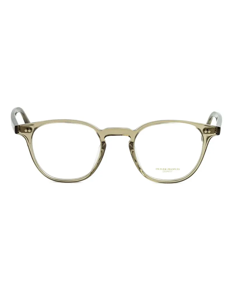 Oliver Peoples Edmin Brille mit rundem Gestell - Grün Grün