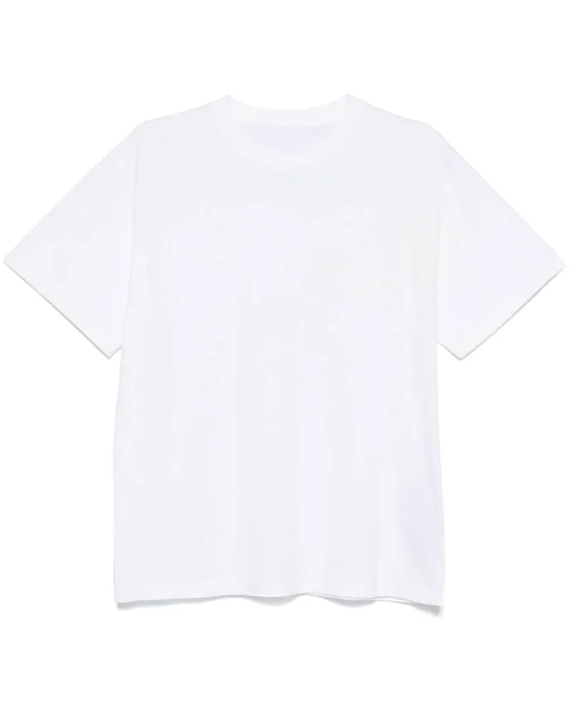 Maison Margiela Numeric Handwriting T-Shirt - Weiß Weiß