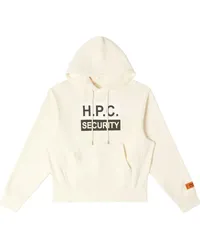 Heron Preston Hoodie mit Logo-Print Nude