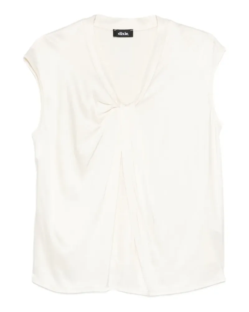 Dixie twisted blouse - Nude Nude