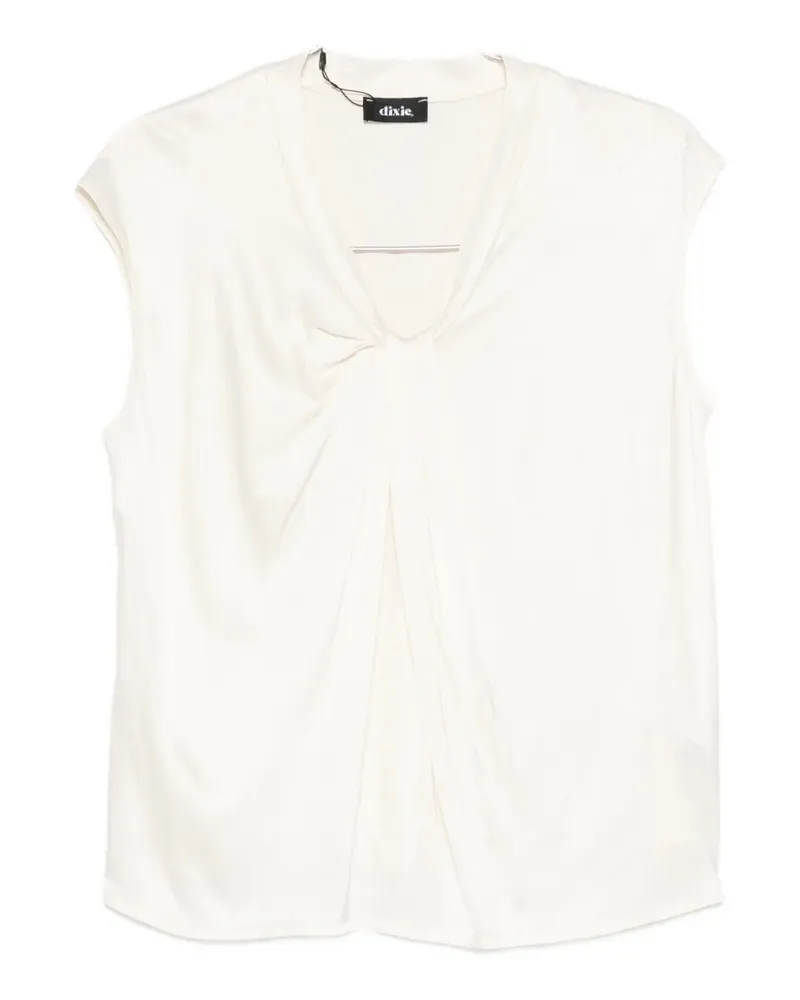 Dixie twisted blouse - Nude Nude