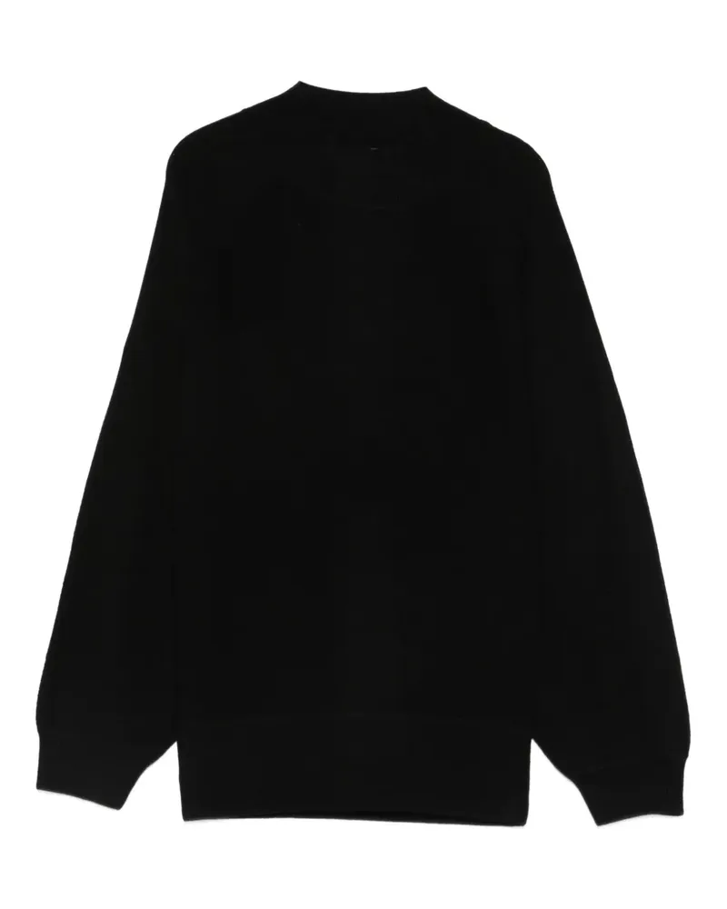 Luisa Cerano Gerippter Pullover - Schwarz Schwarz