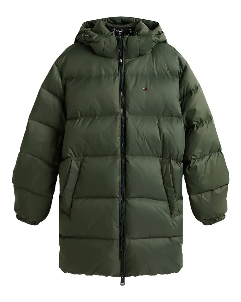 Tommy Hilfiger Daunenjacke mit Kapuze - Grün Grün