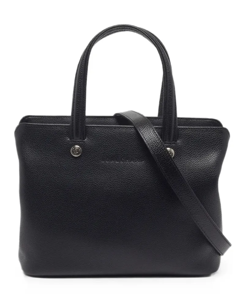 Longchamp Le Foulonne Mini-Tasche - Schwarz Schwarz