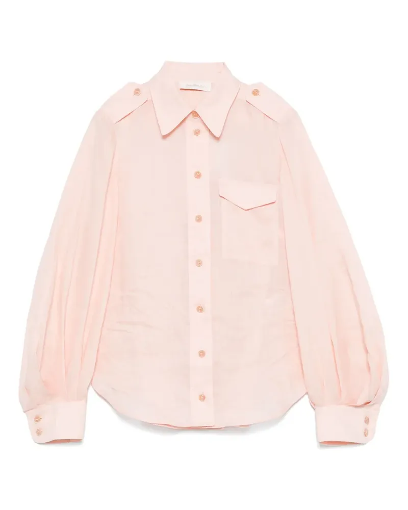 Zimmermann Utility-Hemd - Rosa Rosa