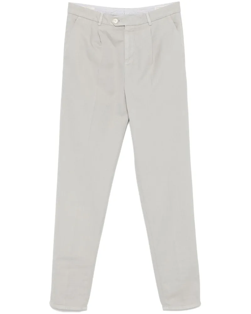 Brunello Cucinelli Hose mit Bundfalten - Grau Grau