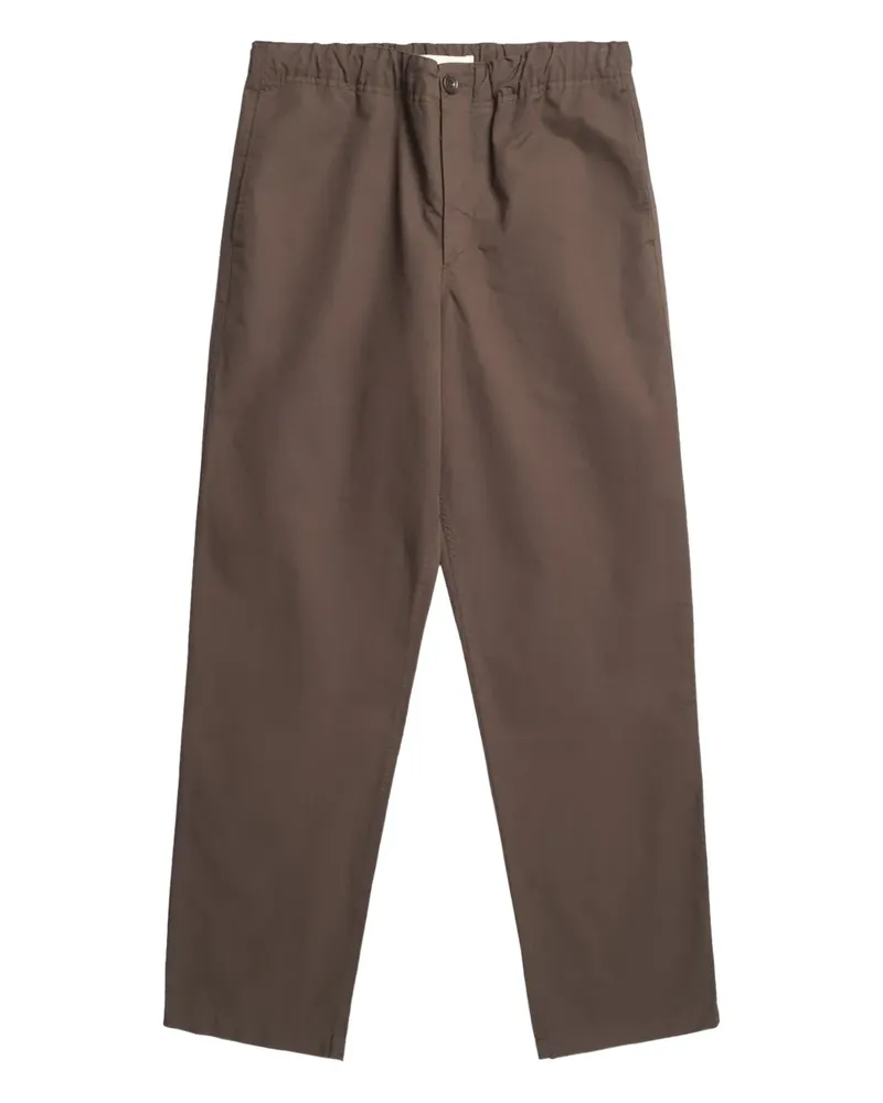 Norse Projects Hose mit elastischem Bund - Braun Braun