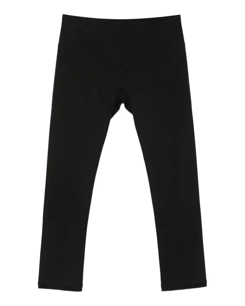 Label Under Construction Hose mit geradem Bein - Schwarz Schwarz