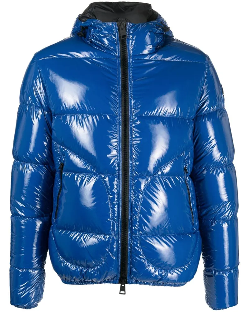Herno Daunenjacke mit Kapuze - Blau Blau