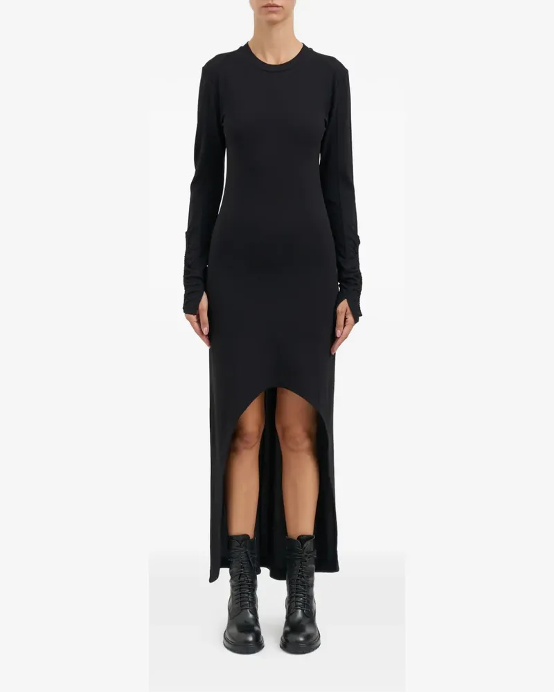 THOM KROM high-low dress - Schwarz Schwarz