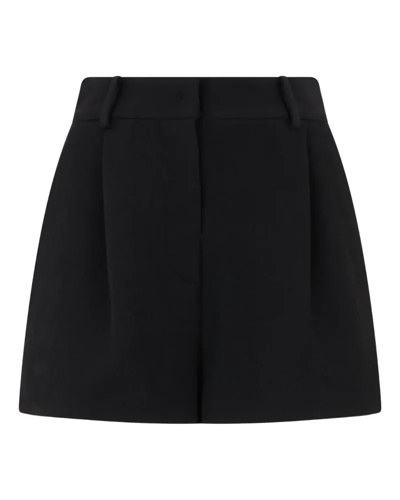 Moschino high-waisted pleated shorts - Schwarz Schwarz