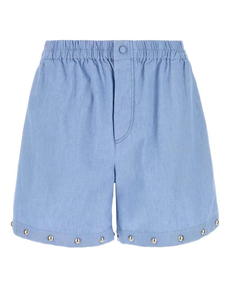 Valentino Garavani Jeans-Shorts mit Nieten - Blau Blau