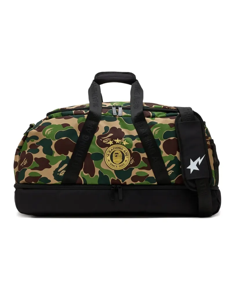 adidas x BAPE Camouflage-Reisetasche - Grün Grün