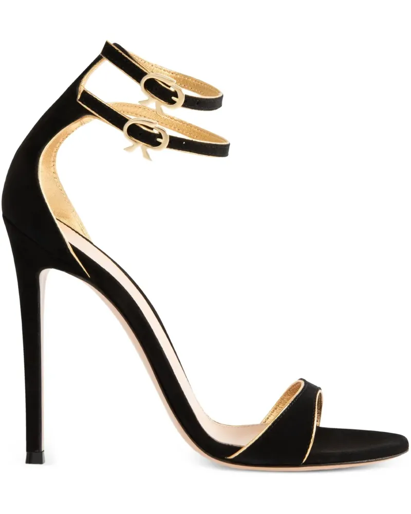 Gianvito Rossi Victorine Sandalen mit Absatz 115mm - Schwarz Schwarz