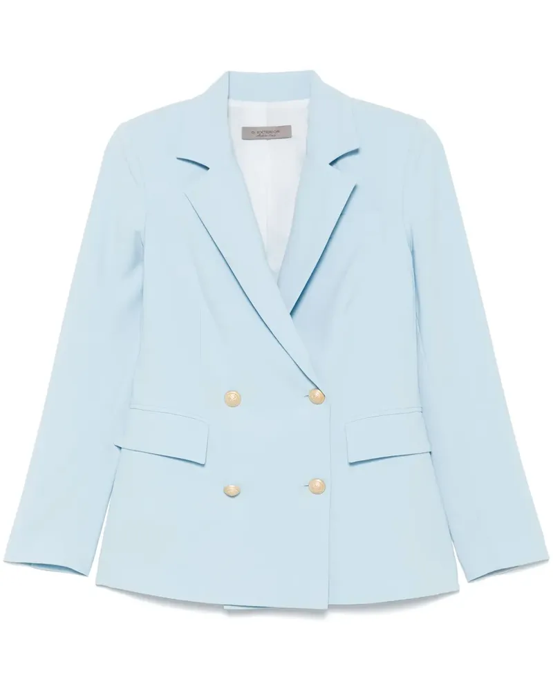 D.EXTERIOR Doppelreihiger Blazer - Blau Blau