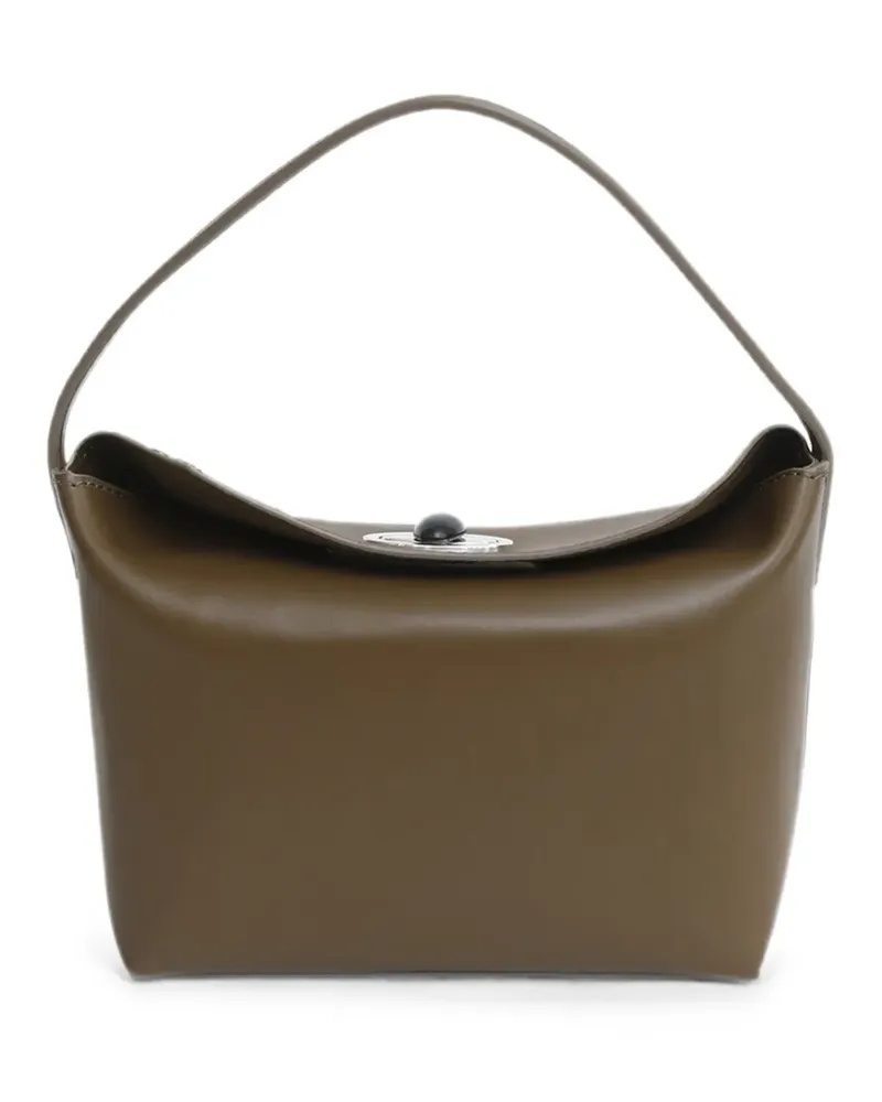 Christopher Esber Mini Turnlock Tote Bag - Braun Braun