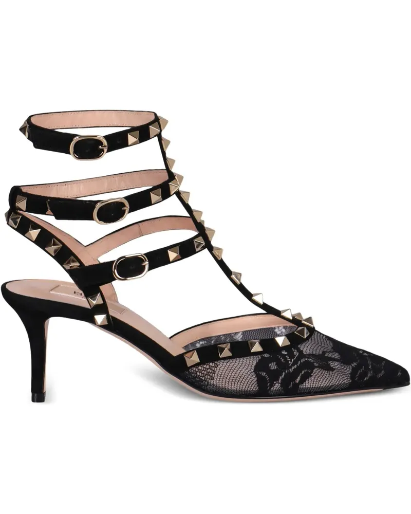 Valentino Garavani Rockstud Pumps mit Nieten 65mm - Schwarz Schwarz