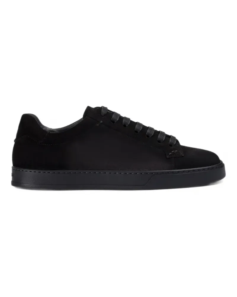 Doucal´s Sneakers aus Wildleder - Schwarz Schwarz