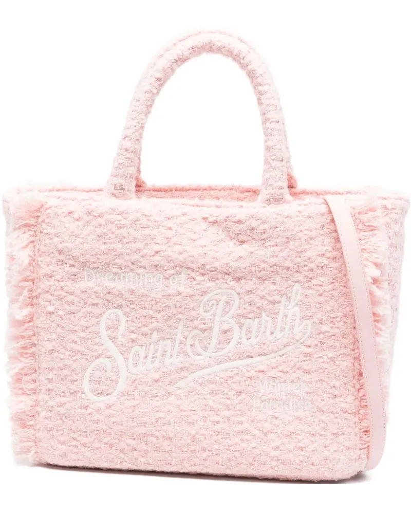 MC2 Saint Barth Colette fringed tote bag - Rosa Rosa