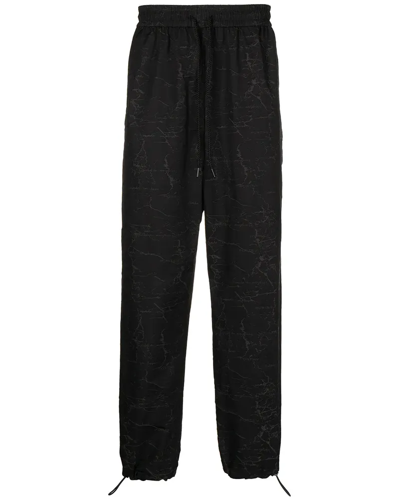 Ports V Hose mit Logo-Print - Schwarz Schwarz