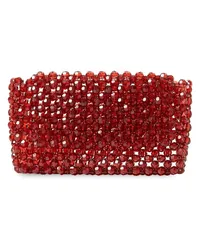 0711 Carla Clutch mit Perlen Rot