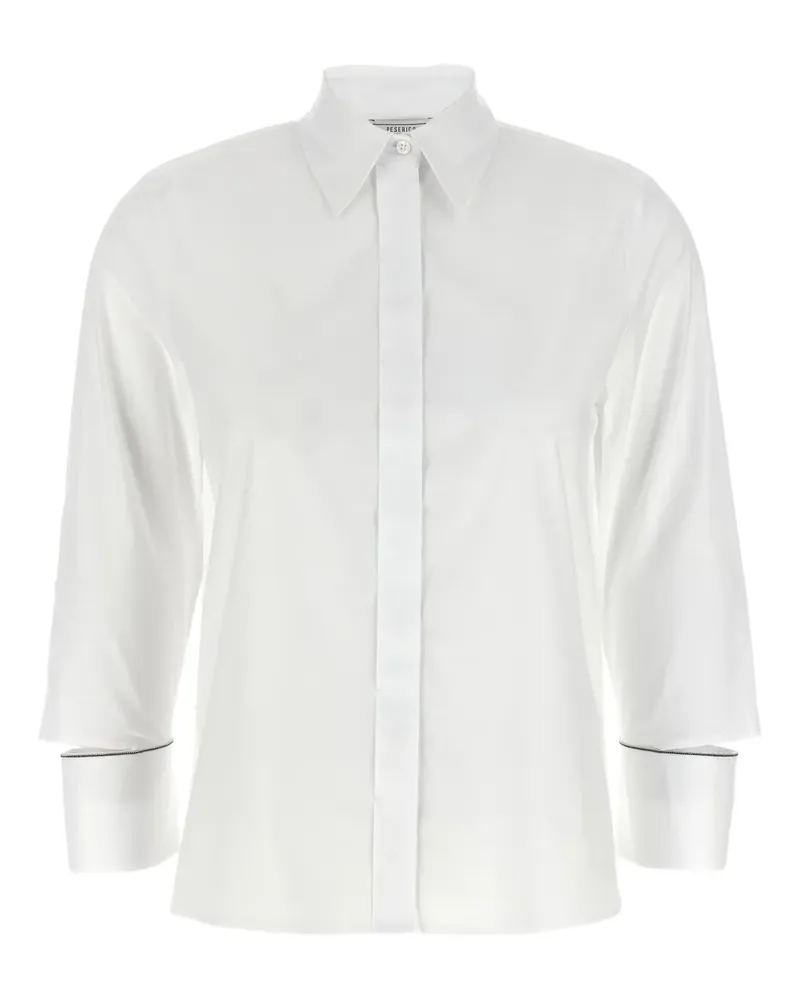 Peserico Monili T-Shirt - Weiß Weiß