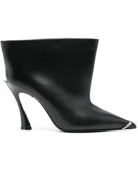 Thierry Mugler Stiefeletten aus Leder 85mm Schwarz