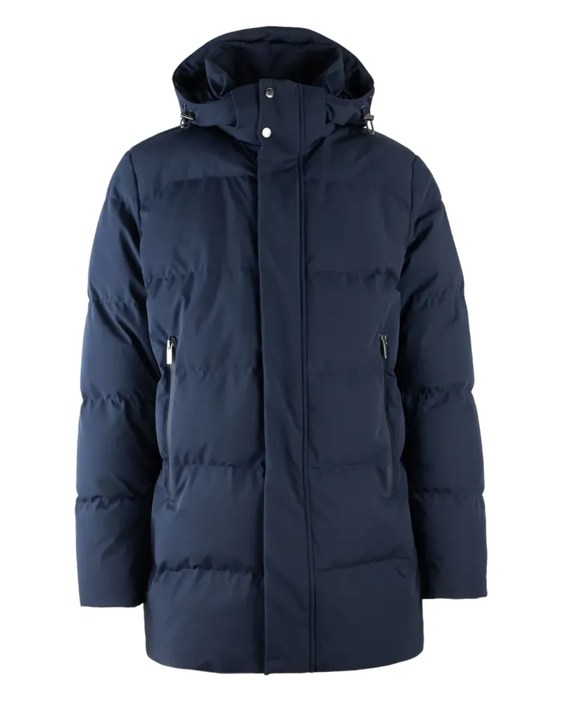Paul & Shark Gefütterte Kapuzenjacke - Blau Blau
