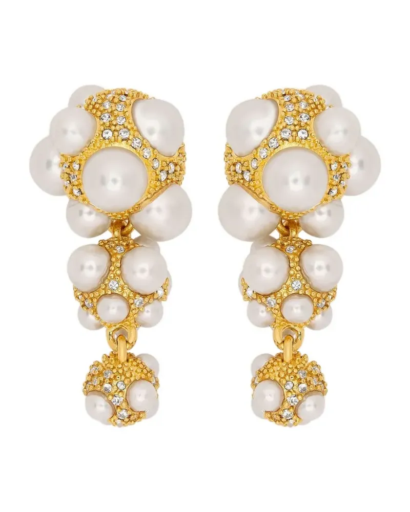 Oscar de la Renta Hängeohrringe - Gold Gold