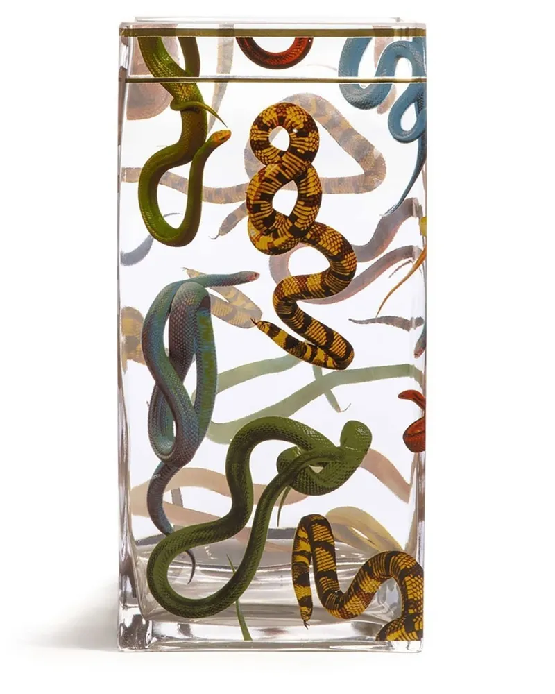 Seletti Große Snakes Glasvase - Nude Nude