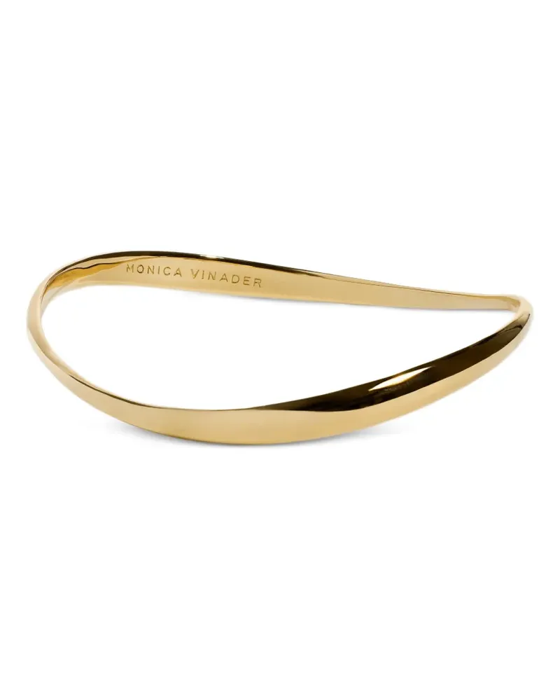 Monica Vinader Swirl Armreif - Gold Gold