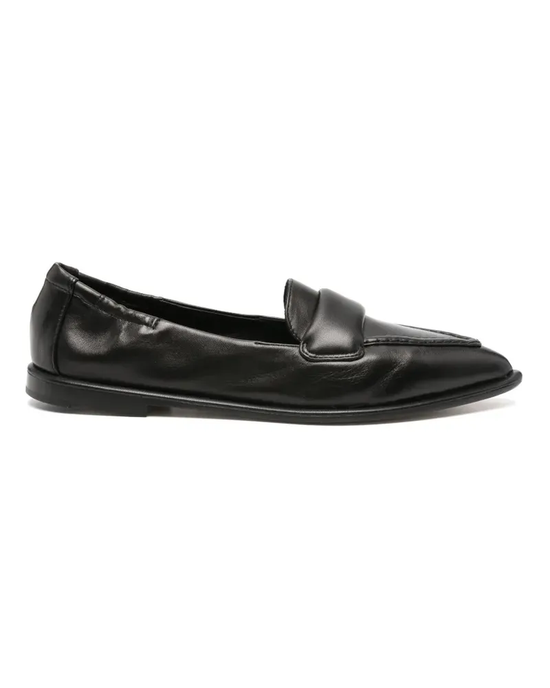 POMME D'OR pointed-toe leather loafers - Schwarz Schwarz